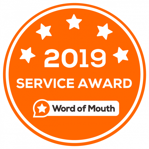 2019 Word of Mouth Service Award
