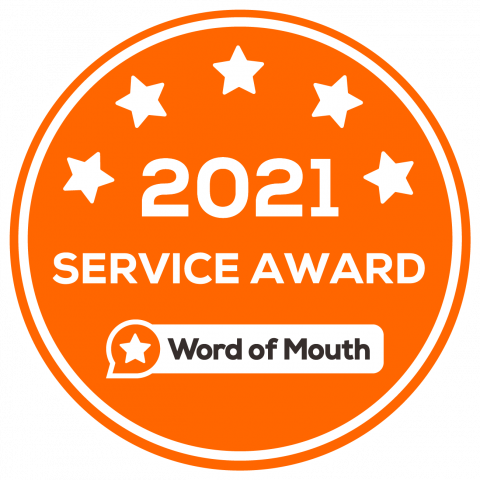 2021 Word of Mouth Service Award